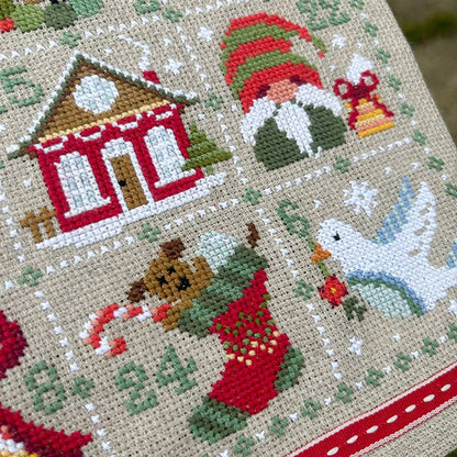 Love Poppet Feeling Festive Advent Cross Stitch Kit