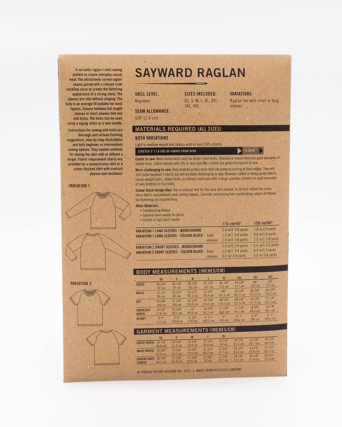 Thread Theory Sayward Raglan Shirt