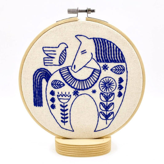 Hook, Line & Tinker Hygge Horse Complete Embroidery Kit