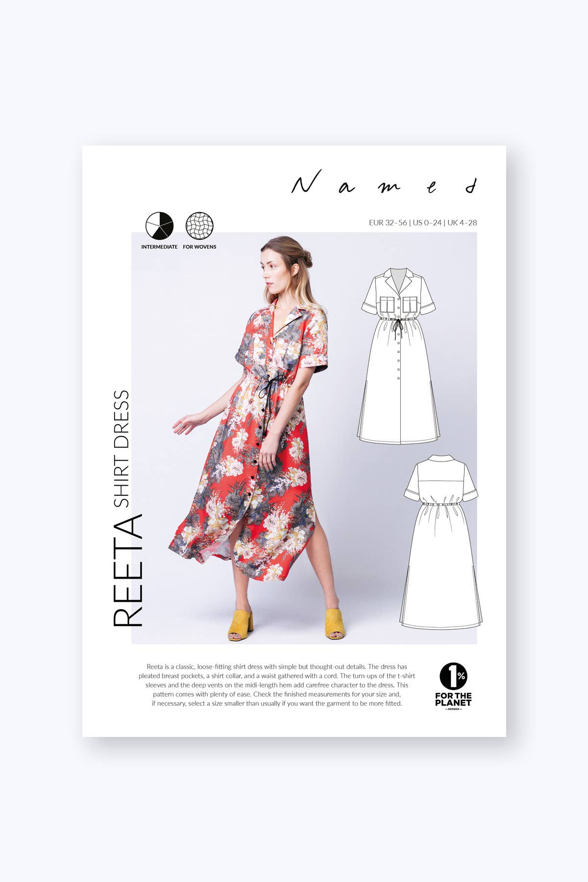 Named Clothing Reeta Shirt Dress