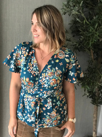 Sew To Grow CharliAnne Wrap Dress