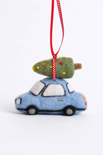 Hawthorn Handmade Christmas Car Mini Needle Felting Kit