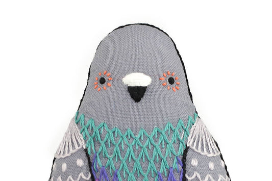 Kiriki Press Pigeon Embroidery Kit