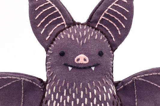 Kiriki Press Bat Embroidery Kit