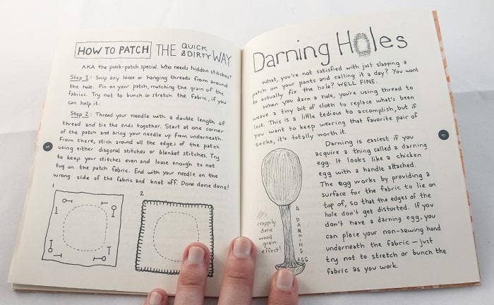 Fix Your Clothes: The Sustainable Magic of Mending, Patching and Darning