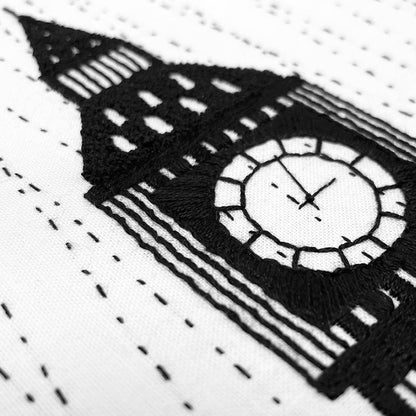 Embroidery and Sage Big Ben London Embroidery Kit