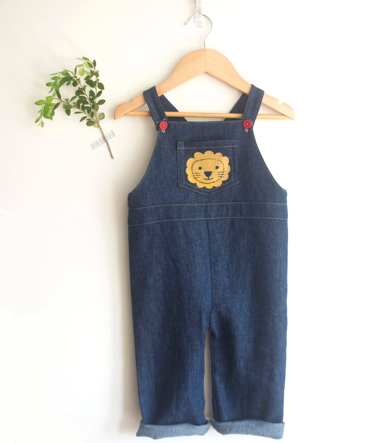 Fionna Hanna Lion Overalls for Children