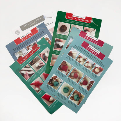 Bergin & Bath Needle Felting: Christmas Bumper Kit