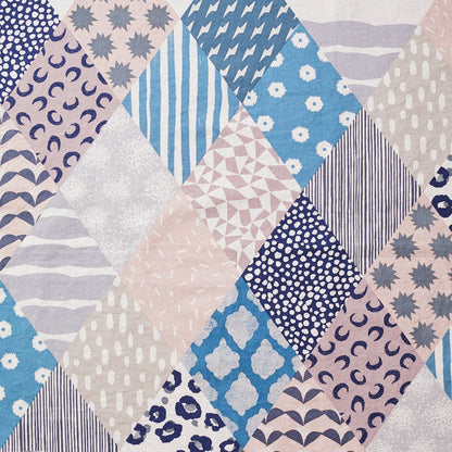 Echino by Kokka Rhombus (Mocha) ($64/metre)