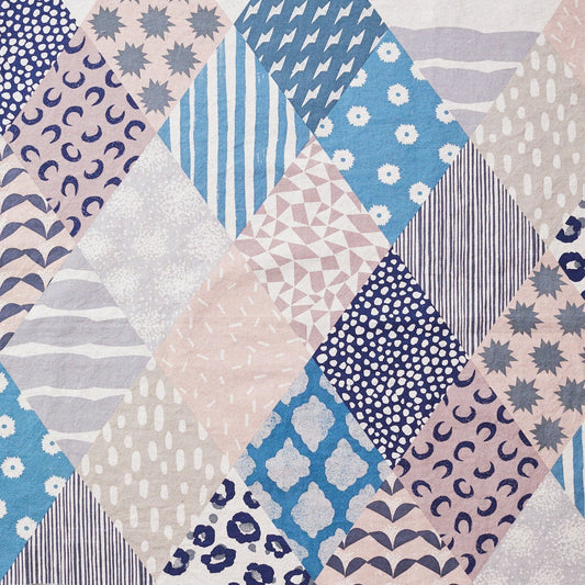 Echino by Kokka Rhombus (Mocha) ($64/metre)