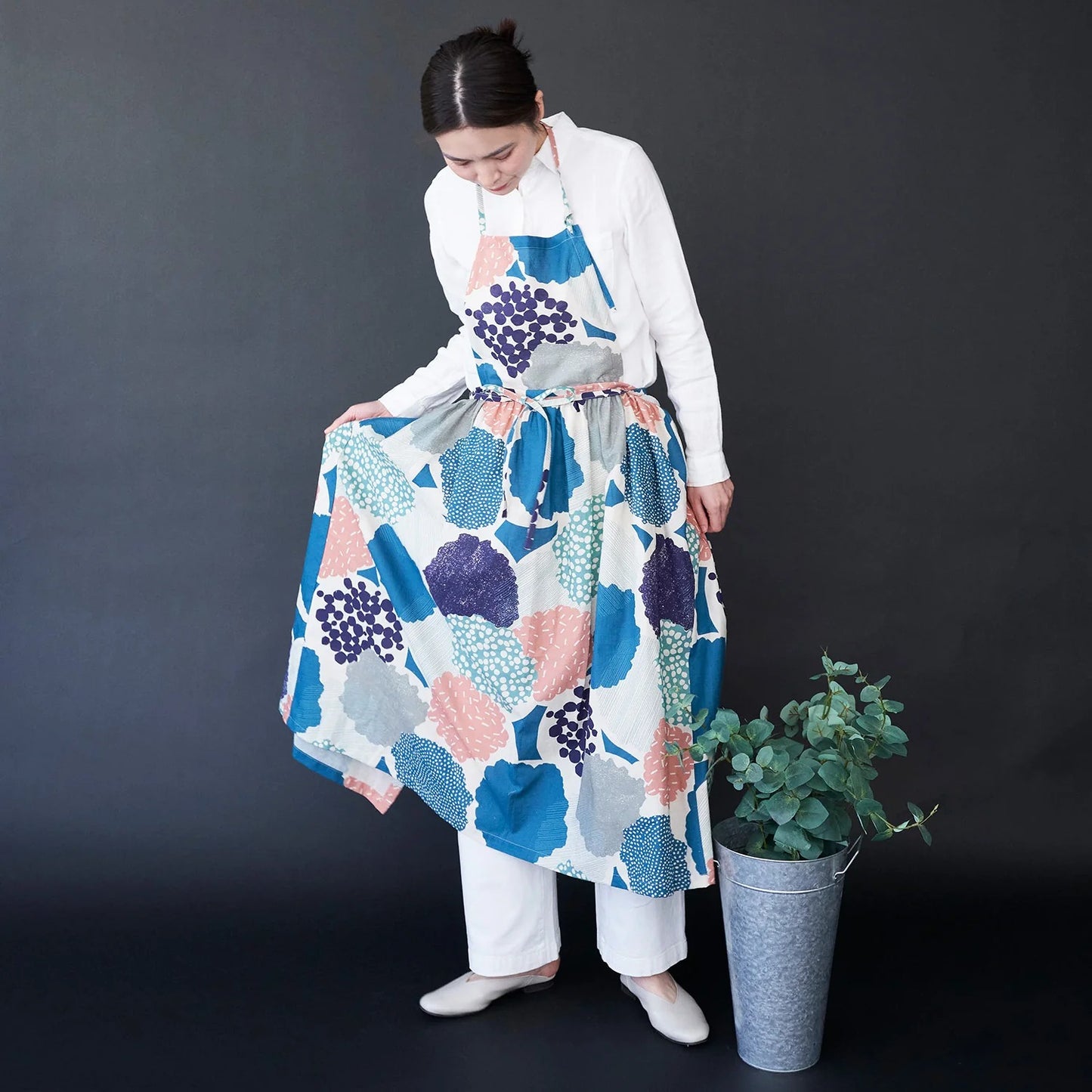 Echino by Kokka Bright Cotton Linen ($64/metre)