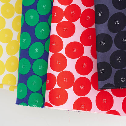 Echino by Kokka Muddy Works Anpan ($56/metre)