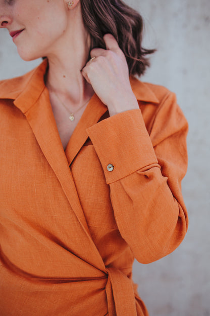 Sewing Patterns by Masin Atlas Wrap Dress PDF Pattern