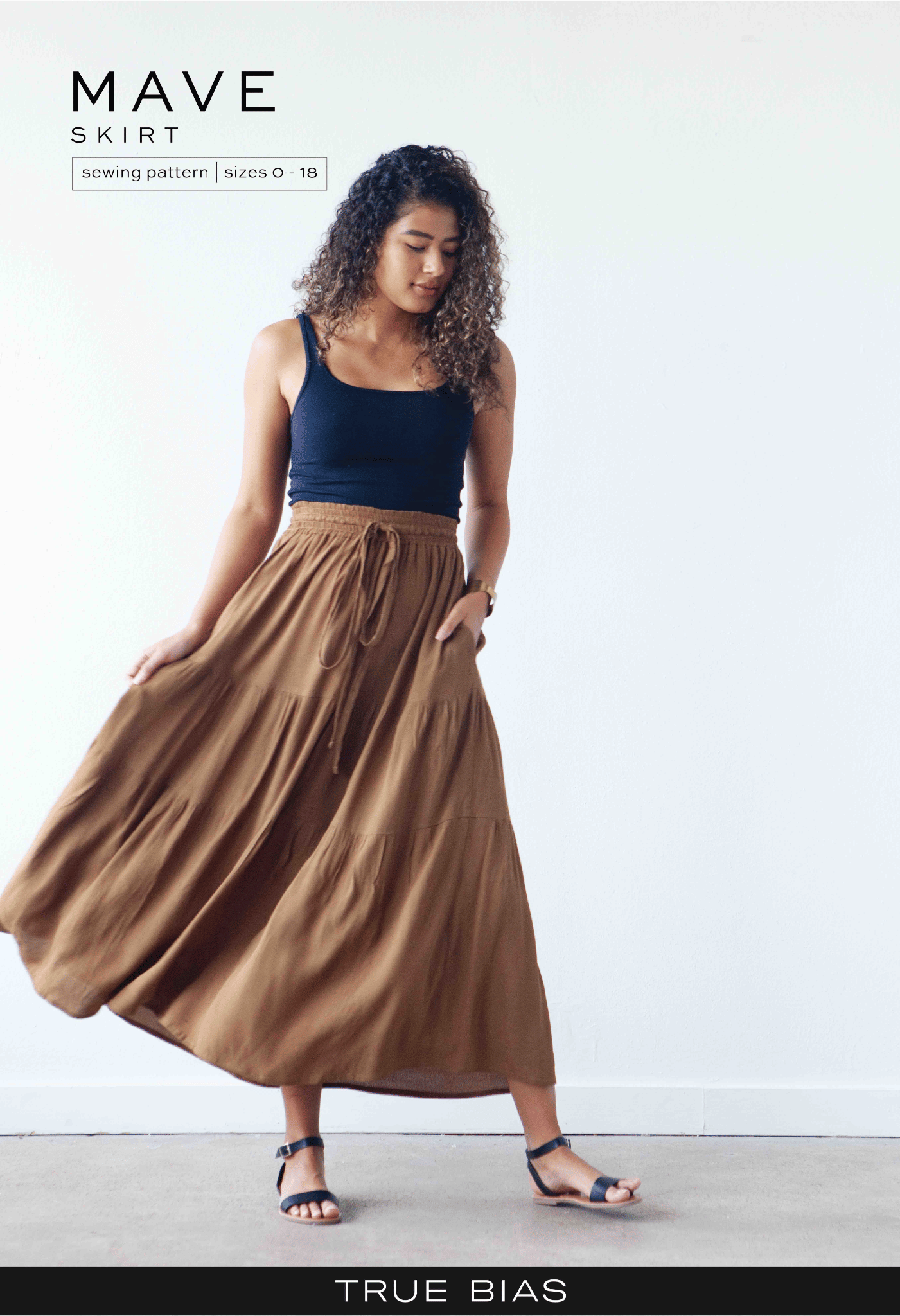 True Bias Mave Skirt