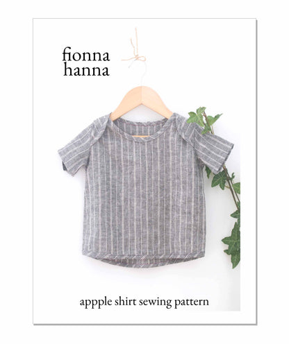 Fionna Hanna Apple Shirt For Children