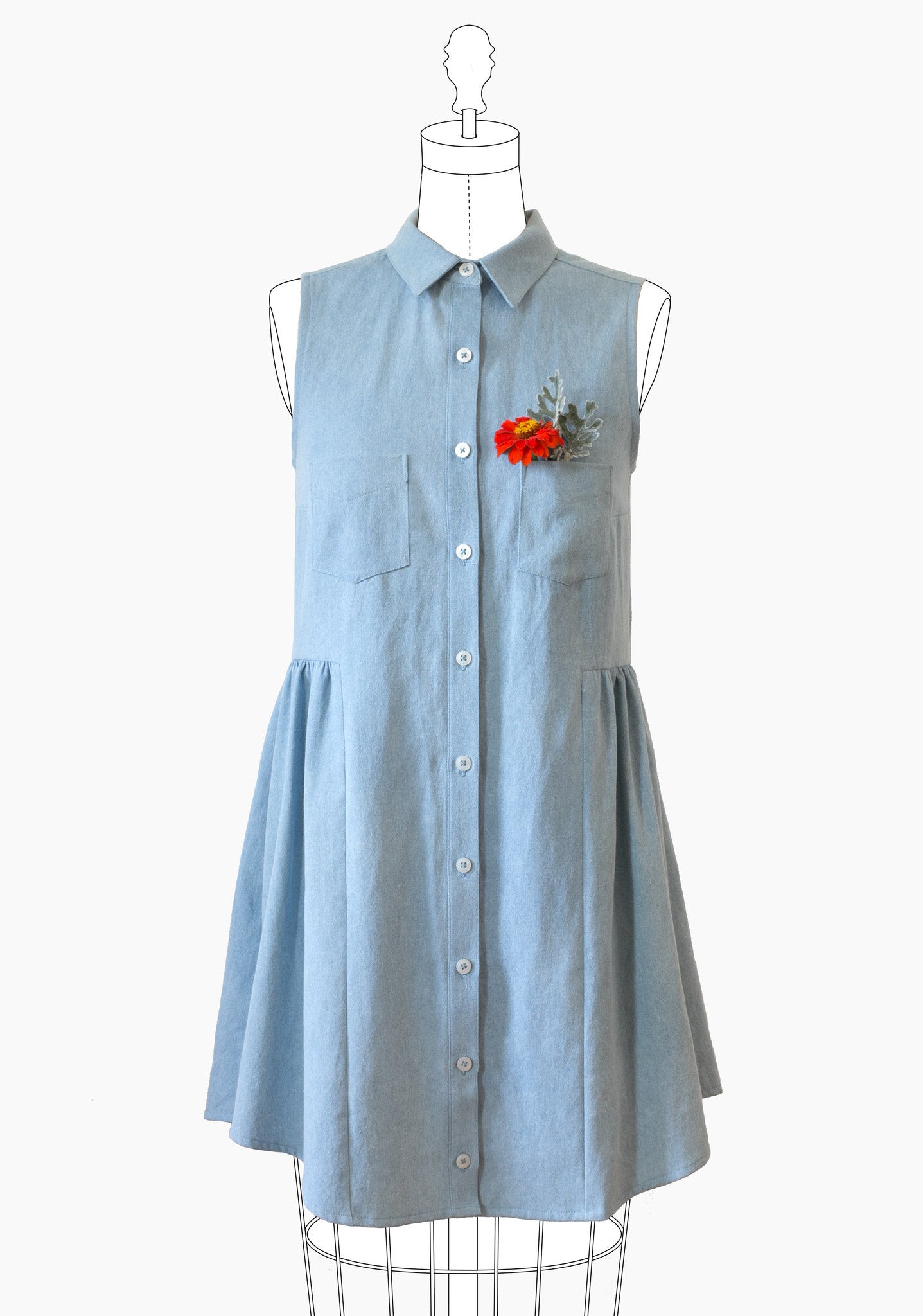 Grainline Studio Alder Shirtdress