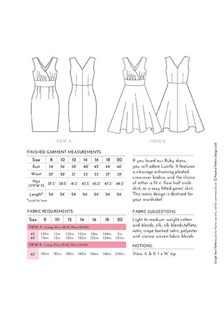 Simple Sew Lucille Dress