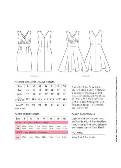 Simple Sew Lucille Dress