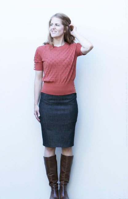 Sew House Seven Alberta Street Pencil Skirt