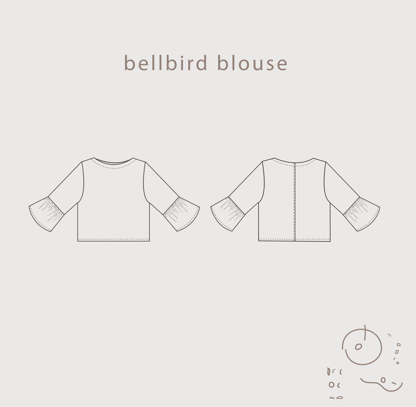 Common Stitch Bellbird Blouse