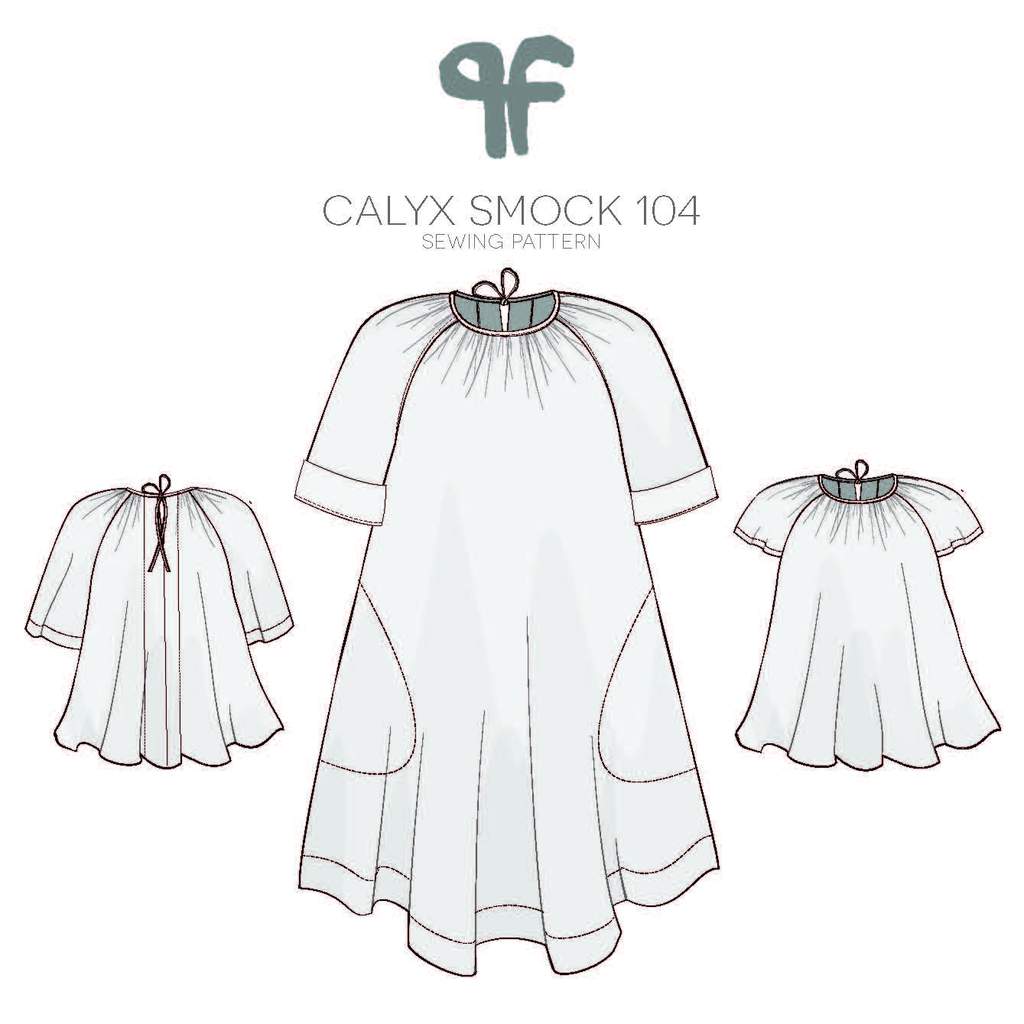 Pattern Fantastique Calyx Smock