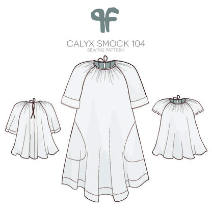 Pattern Fantastique Calyx Smock