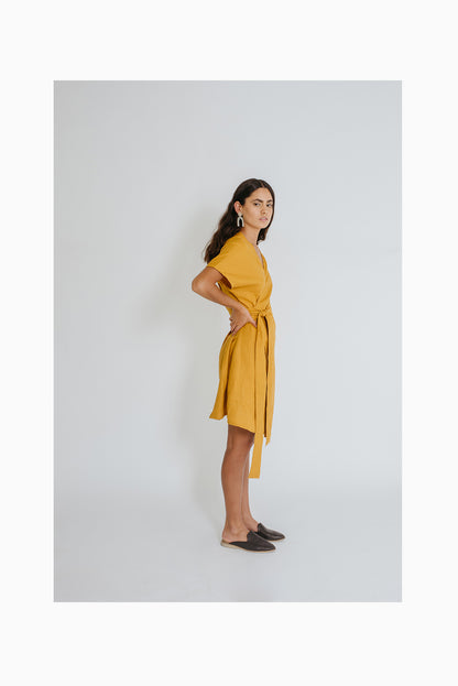 Common Stitch Bellbird Wrap Dress and Top