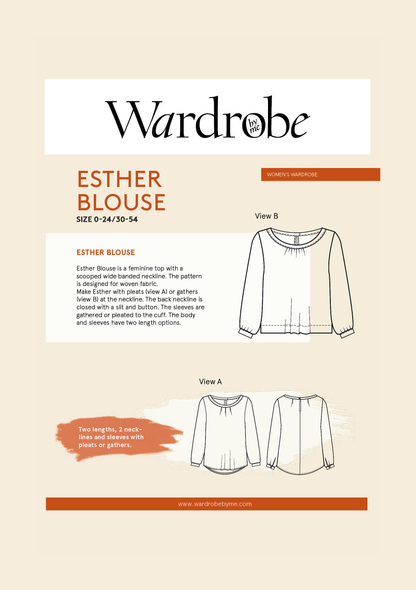 Wardrobe By Me Esther Blouse