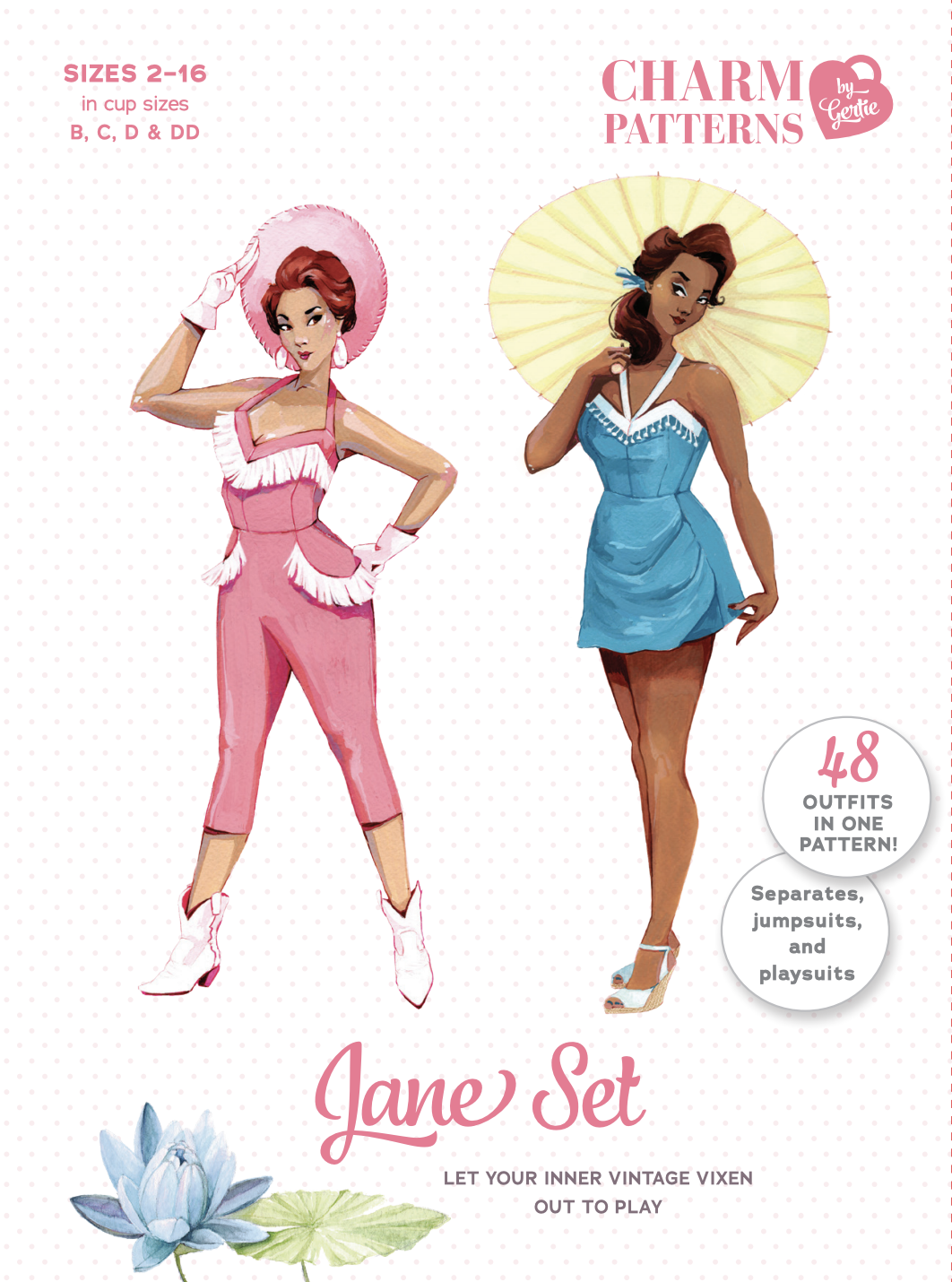 Charm Patterns Jane Set