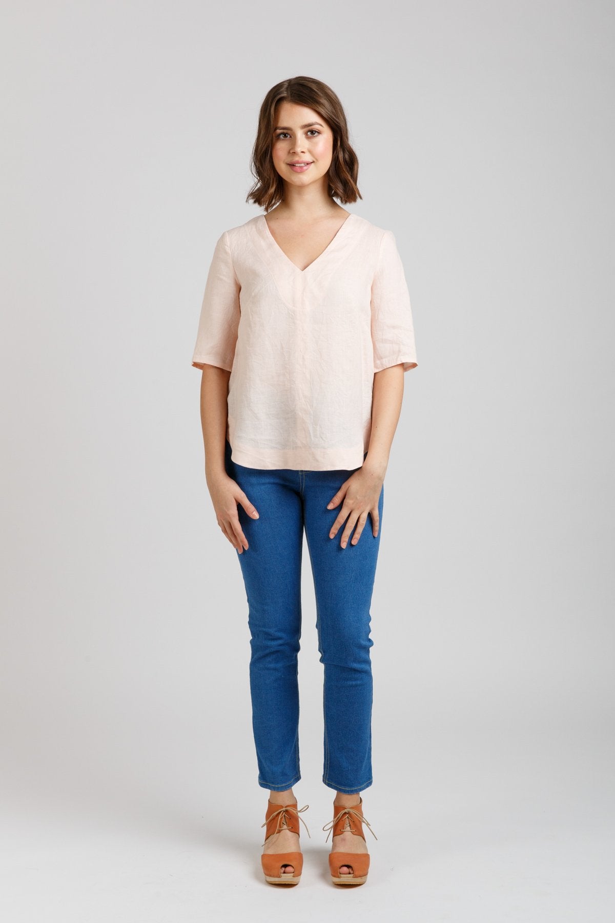 Megan Nielsen Dove Blouse