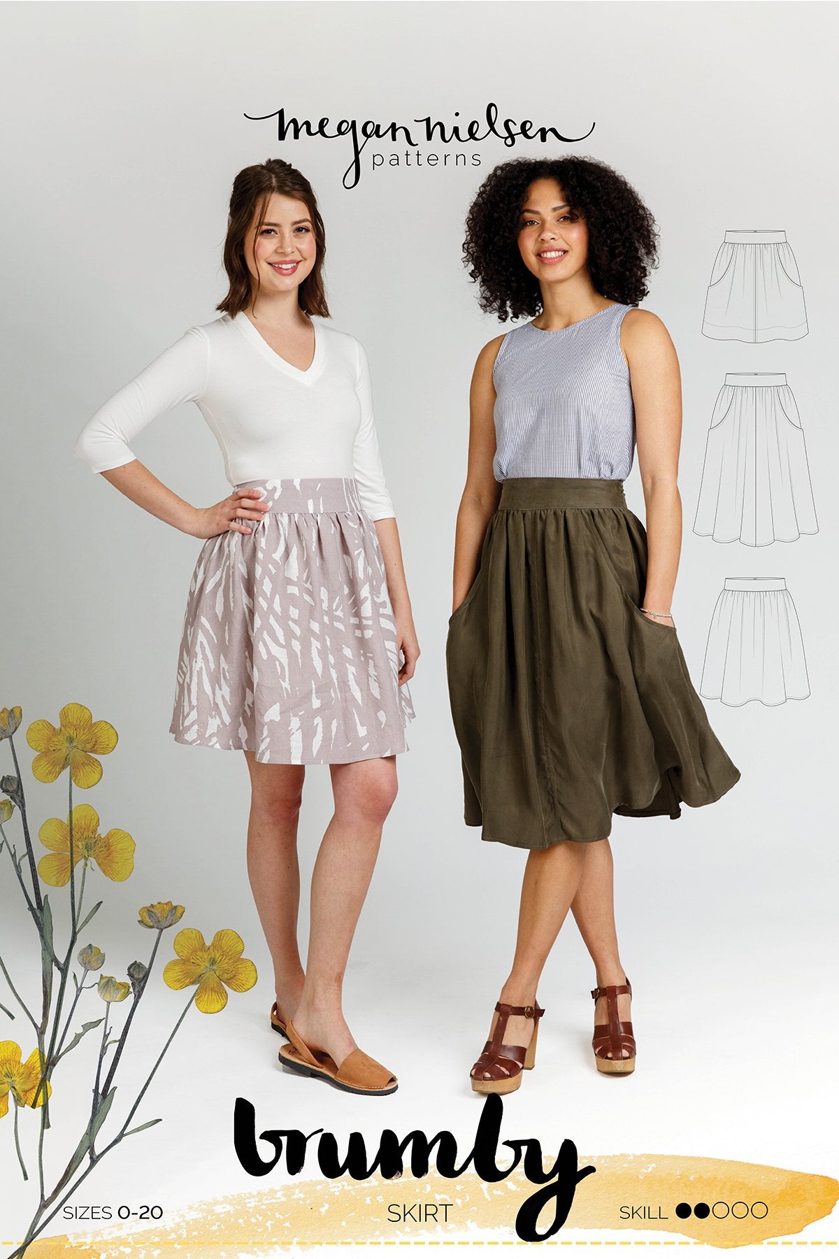 Megan Nielsen Brumby Skirt