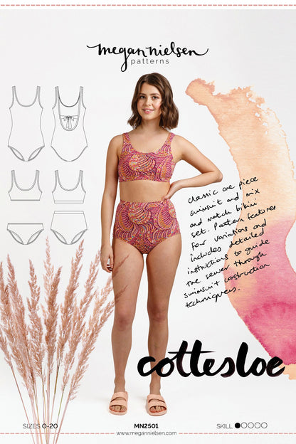 Megan Nielsen Pattern Cottesloe Swimsuit