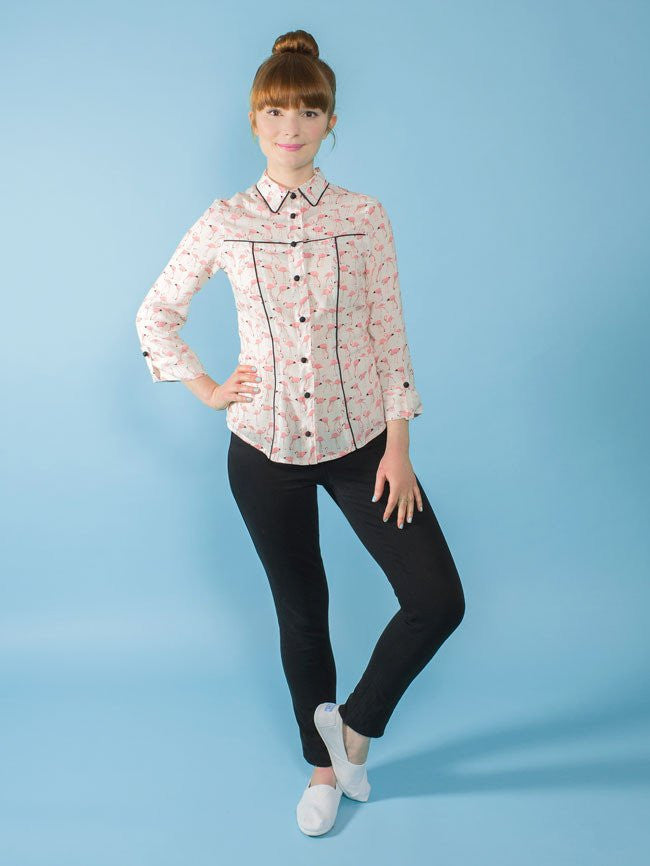 Tilly and the Buttons Rosa Shirt + Shirt Dress