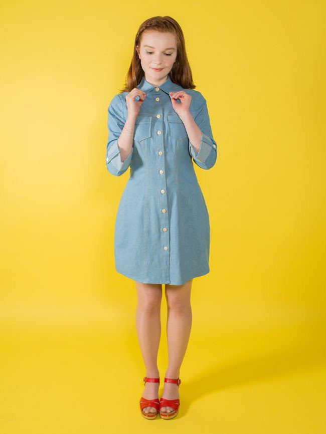 Tilly and the Buttons Rosa Shirt + Shirt Dress