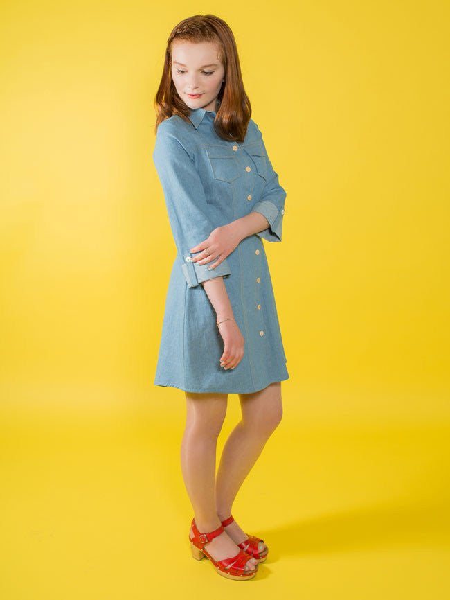 Tilly and the Buttons Rosa Shirt + Shirt Dress