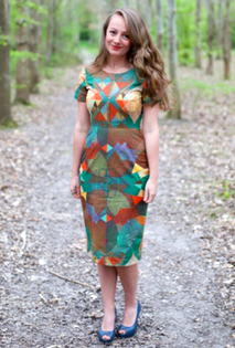 Simple Sew Alexa Midi Dress
